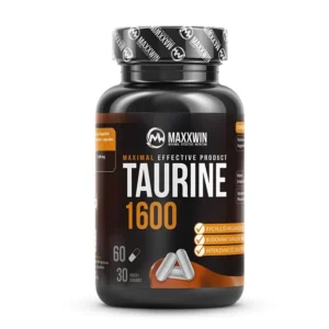 Maxxwin Taurine 1600, taurin, 60 rostlinných kapslí