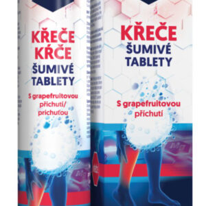IQ Mag Křeče, hořčík s draslíkem a B6, 20 šumivých tablet