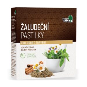 Naturprodukt Žaludeční pastilky s vitaminem C, 20 pastilek