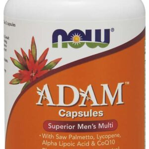 Now Foods Adam, multivitamin pro muže, 90 rostlinných kapslí