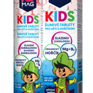 IQ Mag Kids, organický hořčík pro děti, 20 šumivých tablet