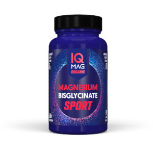 IQ Mag Sport, hořčík bisglycinát s B6, 90 tobolek