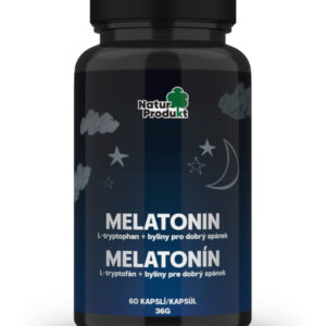 Naturprodukt Melatonin a L-tryptofan, 60 tobolek