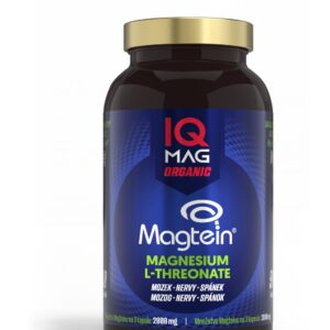 IQ Mag Organic Magtein, hořčík treonát, 90 tobolek