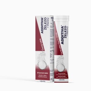 Additiva Železo s vitaminy a kyselinou listovou, 20 tablet