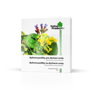 Naturprodukt Bylinné pastilky pro dýchací cesty s vitaminem C
