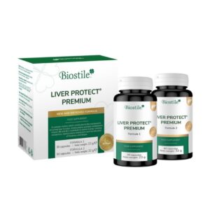 Biostile Liver Protect Premium, ostropestřec jako silybin s lecitinem, 90 kapslí