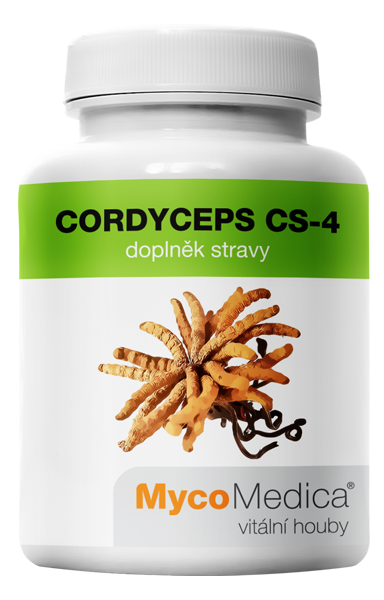 MycoMedica Cordyceps CS-4, 90 rostlinných kapslí