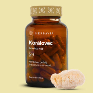Herbavia Korálovec ježatý, extrakt, 60 kapslí
