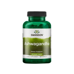 Swanson Ashwagandha, 450 mg, 100 kapslí