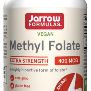 Jarrow Formulas Methyl Folate, kyselina listová v aktivní formě, 400 µg, 60 kapslí