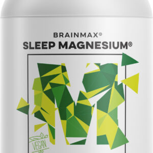 BrainMax Sleep Magnesium, hořčík, 100 rostlinných kapslí