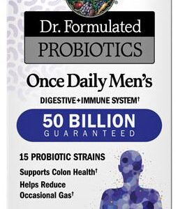 Garden of Life Dr. Formulated Probiotics Once Daily Men's, probiotika a prebiotika pro muže, 30 rostlinných kapslí