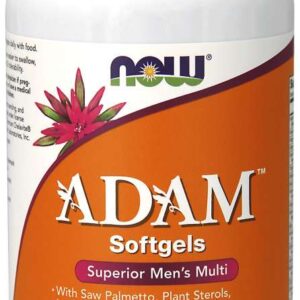 Now Foods Adam, multivitamin pro muže, 180 softgel kapslí