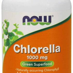 Now Foods Chlorella, 1000 mg, 120 tablet