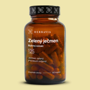 Herbavia Zelený mladý ječmen, extrakt, 60 kapslí