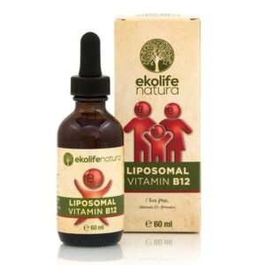 Ekolife Natura Liposomal Vitamin B12, methylcobalamin B12, 60 ml