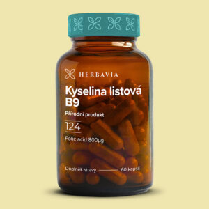 Herbavia Kyselina listová B9, 60 kapslí