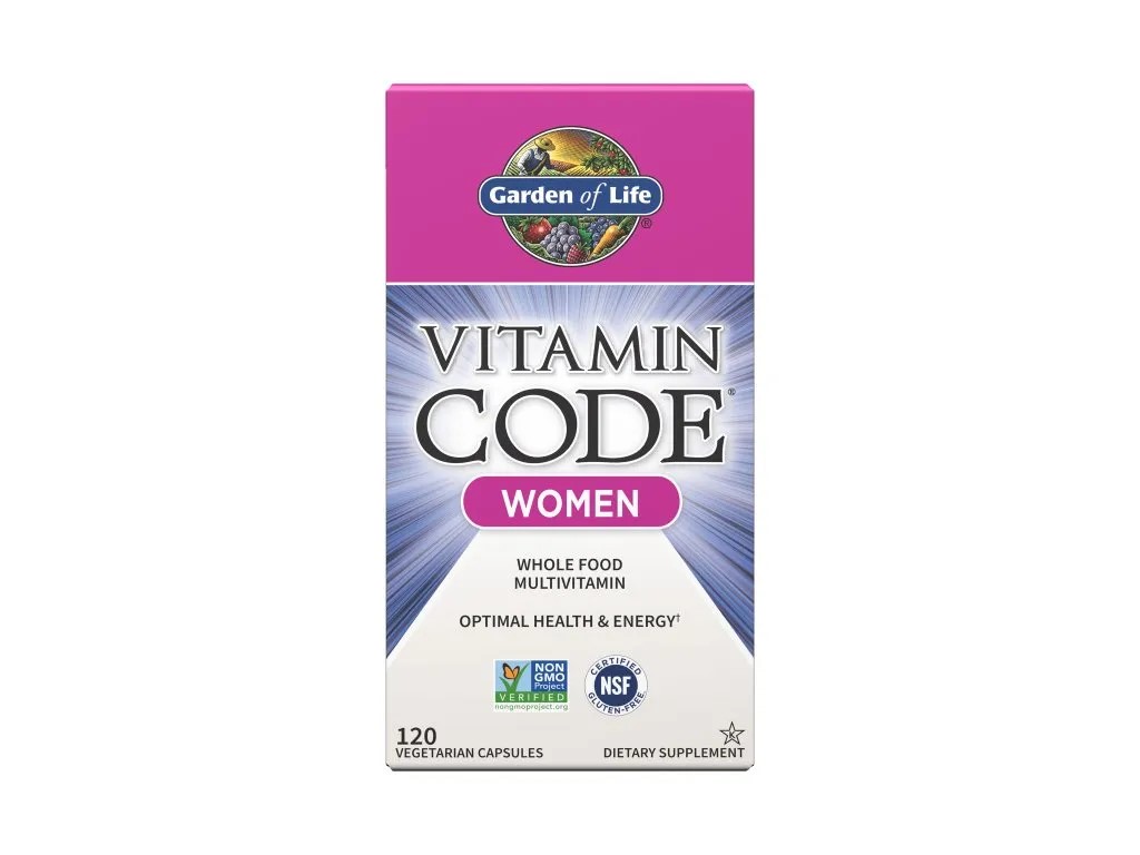 Garden of Life Vitamin Code Women, multivitamin pro ženy, 120 rostlinných kapslí