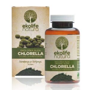 Ekolife Natura Algae Chlorella Organic, BIO řasa chlorella, 240 tablet