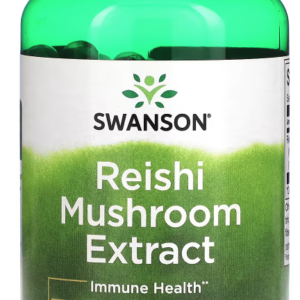 Swanson Reishi Mushroom Extract, reishi extrakt 500 mg, 90 kapslí