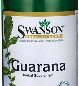 Swanson Guarana, prášek ze semen 500 mg, 100 kapslí