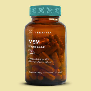 Herbavia MSM, přírodní produkt, 60 kapslí