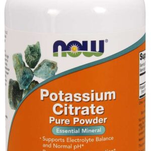 Now Foods Potassium Citrate, draslík jako citrát draselný, prášek, 340 g