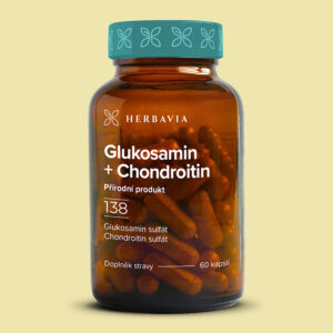 Herbavia Glukosamin a chondroitin, glukosamin sulfát, 60 kapslí