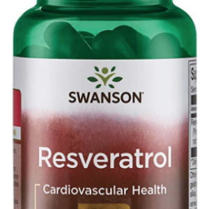 Swanson Trans-Resveratrol, 250 mg, 30 kapslí