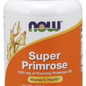 Now Foods Super Primrose, pupalkový olej 1300 mg, 60 softgelových kapslí