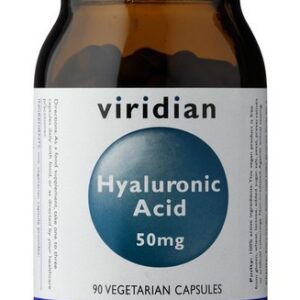 Viridian Hyaluronic Acid, kyselina hyaluronová, 90 kapslí
