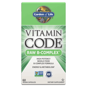 Garden of Life Vitamin Code RAW B-Complex, B-komplex, 60 kapslí