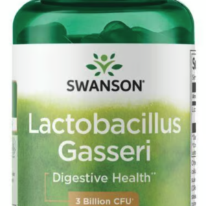 Swanson Lactobacillus gasseri, 3 miliardy CFU, 60 rostlinných kapslí