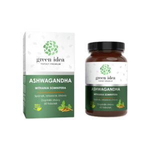 Green idea Ashwagandha, ashwagandha extrakt, 60 tobolek