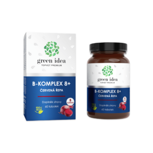 Green idea B-komplex 8+ s červenou řepou, 60 tobolek