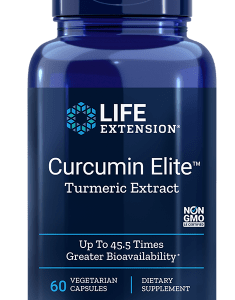 Life Extension Curcumin Elite, kurkumin z extraktu kurkumy, 60 kapslí