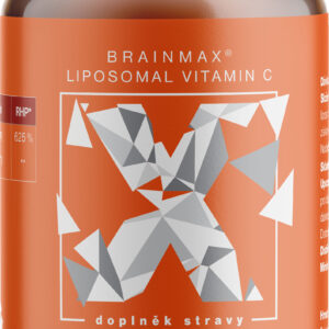 BrainMax Liposomal Vitamin C Upgrade, lipozomální vitamín C, 60 rostlinných kapslí