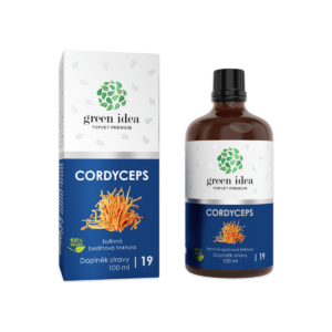 Green idea Cordyceps, bezlihová tinktura, 100 ml