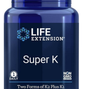Life Extension Super K, vitamin K1 a K2 MK4 a MK7, 90 softgel kapslí