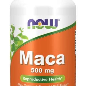 Now Foods Maca, 500 mg, 100 rostlinných kapslí