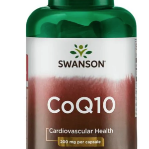 Swanson CoQ10, ubichinon 200 mg, 90 kapslí