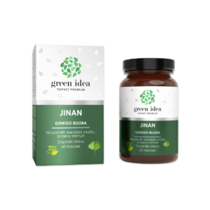 Green idea Jinan, ginkgo biloba bylinný extrakt, 60 tobolek