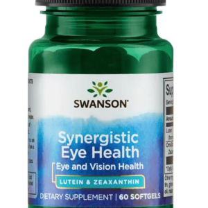 Swanson Synergistic Eye Health, lutein a zeaxantin, 60 softgelových kapslí