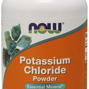 Now Foods Potassium Chloride, draslík jako chlorid draselný, prášek, 227 g