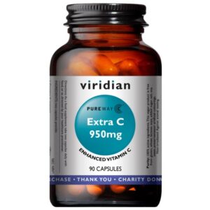 Viridian Extra C 950 mg, kyselina askorbová, 90 kapslí