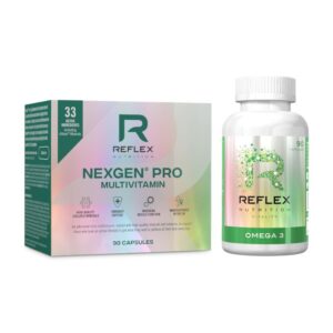 Reflex Nexgen Pro Multivitamin, 90 kapslí, s Omega 3 zdarma