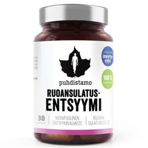 Puhdistamo Digestive Enzymes, trávicí enzymy, 30 kapslí