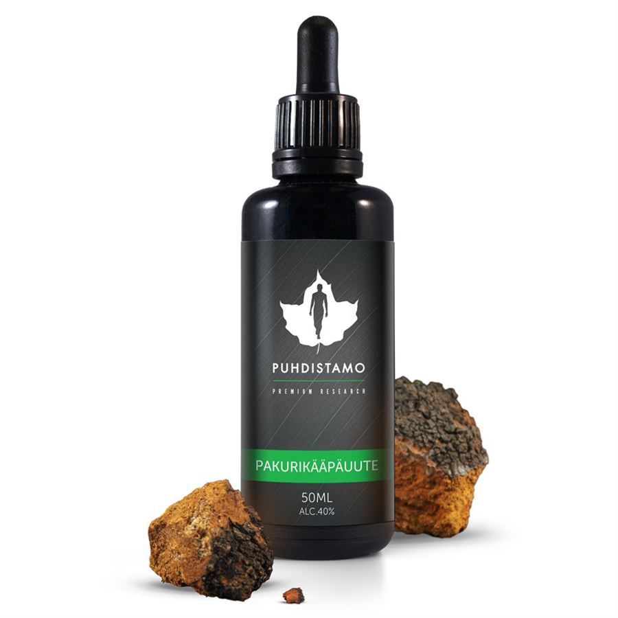 Puhdistamo Chaga Extract, kapky, 50 ml