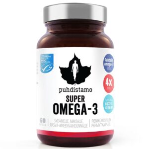 Puhdistamo Super Omega 3, 60 kapslí